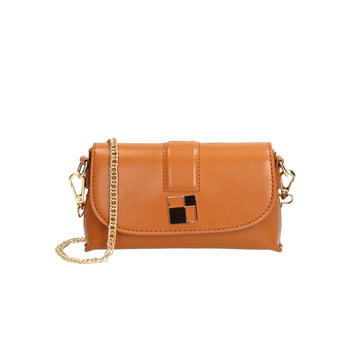 Azade crossbody mini tabac